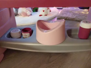 Vaschetta e fasciatoio Baby Nurse per bambole