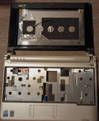 Scocca Chassis Acer Aspire One ZG5 Bianco