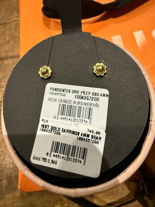 Pendientes Ositos Oro Tous