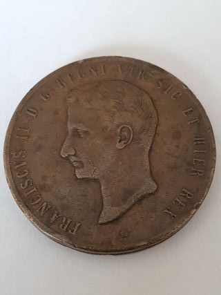 Moneta Antica Regno Due Sicilie Francesco II 1859