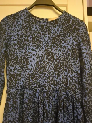 Vestido Dolores Promesas estampado animal print T.