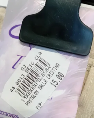 Pantalón mujer talla 44 elástico con etiquetas