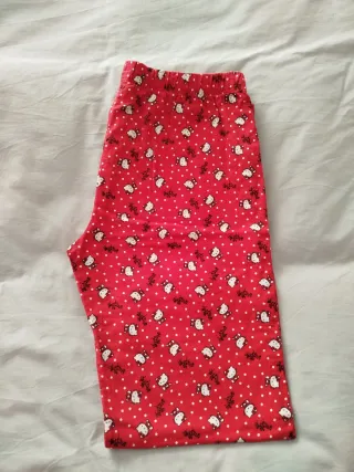 Pantalón largo Hello Kitty niña rojo