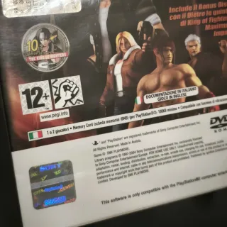King of Fighters Maximum Impact PS2 PAL Ita
