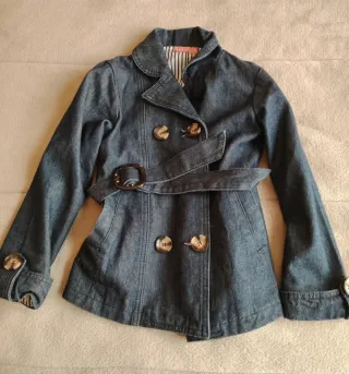 Chaqueta tejana niña