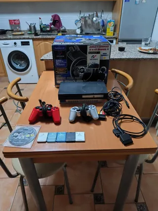 Lote PSP + PS2 + Volante + Giochi