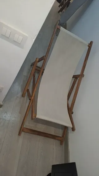 Hamaca plegable de madera