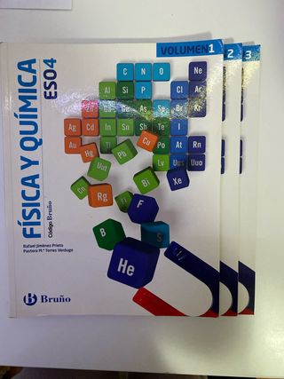 Código Bruño Física y Química 4 ESO - 3 volúmenes