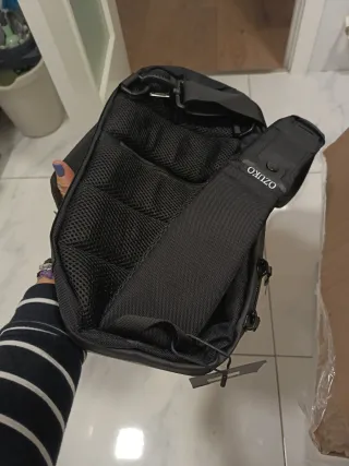 Bolso Pecho Antirrobo Negro