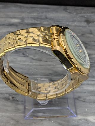 Orologio Uomo Scheletro Automatico Gold Black