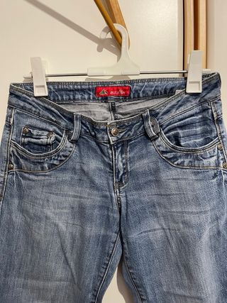 Pantalón vaquero Bulkish mujer talla 40