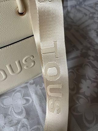 Bolso Tous Beige con Oso y Correa