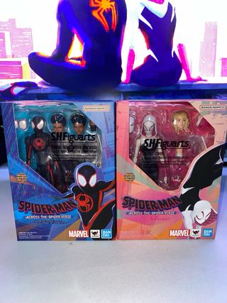 SHFiguarts Spider-Man Miles Morales & Spider-Gwen