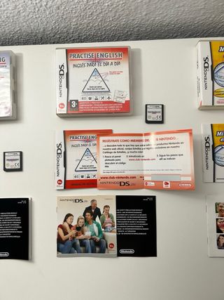Lote Pack Juegos Nintendo DS Inglés y Vocabulario