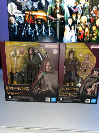 The Lord of the Rings SHFiguarts Aragorn & Frodo/G