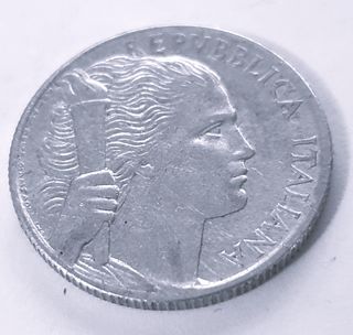 Rara Moneta 5 Lire Vitis (Uva) del 1948