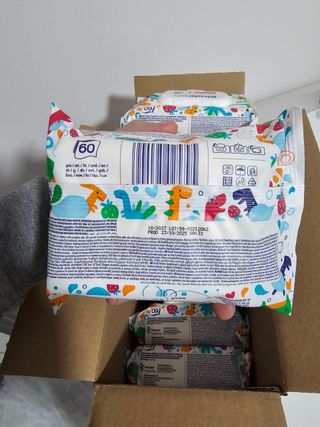 Salviettine Kindii Fun Fragola - 600 pezzi