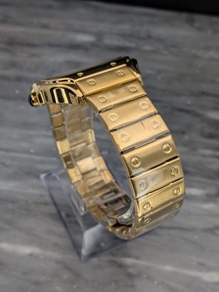 Orologio Uomo IK Collection Oro Stile Santos