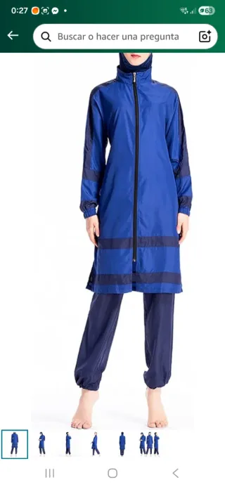 Costume da bagno donna per il nuoto Burkini