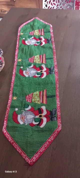 Runner natalizio Babbo Natale