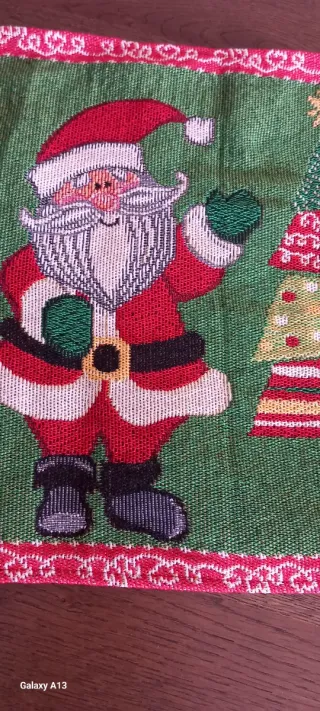 Runner natalizio Babbo Natale