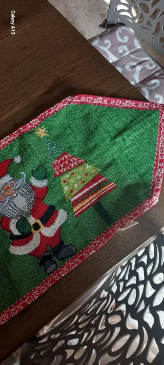 Runner natalizio Babbo Natale