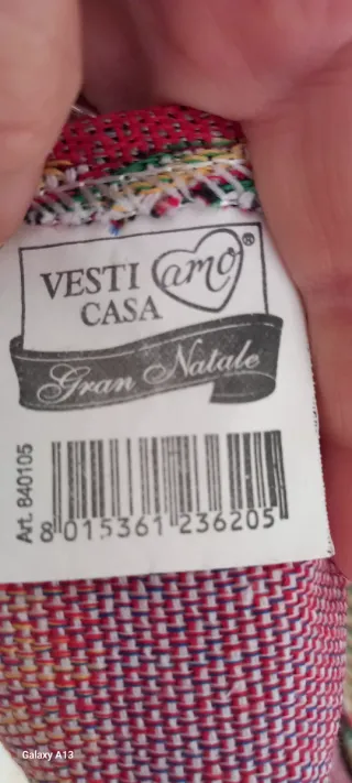 Runner natalizio Babbo Natale