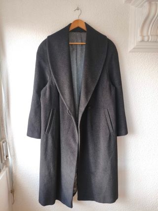 Abrigo de lujo Angora/Lana/Cachemira