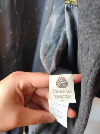 Abrigo de lujo Angora/Lana/Cachemira