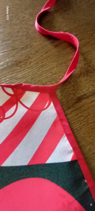 Lotto 2 straccetti + grembiule natalizio