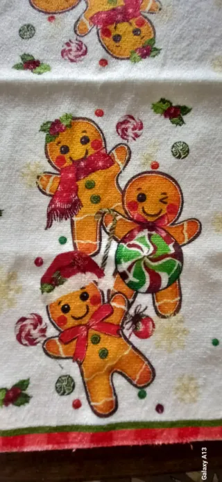 Lotto 2 straccetti + grembiule natalizio