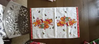 Lotto 2 straccetti + grembiule natalizio