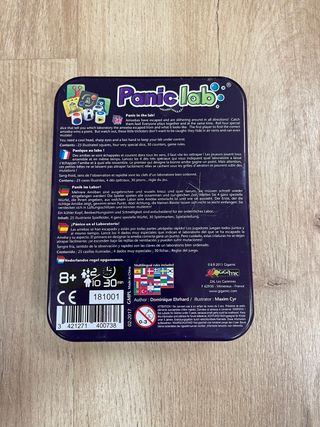 Panic Lab - Juego de mesa Gigamic