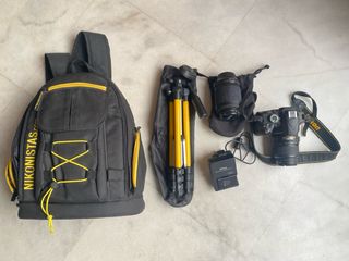 Nikon D3200 Cámara DSLR + Accesorios