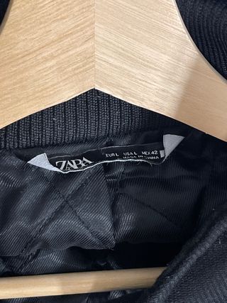 Chamarra Zara Hombre Negra