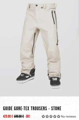 Pantalon Volcom Guide Gore-Tex 3 capas Talla M