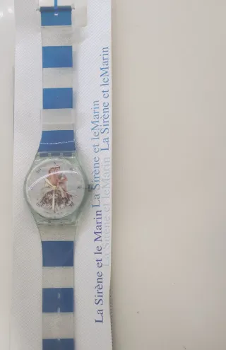 Relogio swatch La Sirene et Le Marin edição ilimit