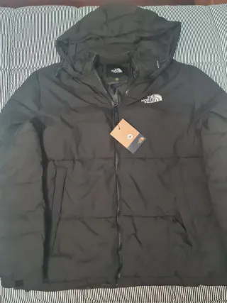 The North Face Chaqueta Negra Talla XXL