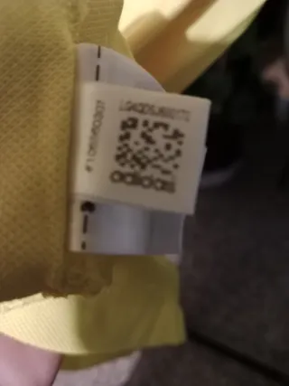 Polo Adidas Clima365 Talla S Amarillo nuevo