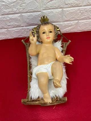 Niño Jesús Olot Belén,  Pesebre arte religioso