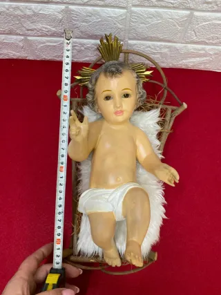 Niño Jesús Olot Belén,  Pesebre arte religioso