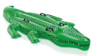 Flotador Cocodrilo + Flotador Redondo