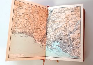 Antica Guida Turistica Liguria CTI del 1952