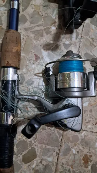 Caña de pescar telescópica. Varios modelos