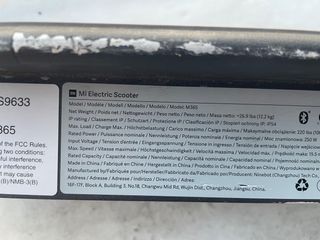 Dos Chasis Patinete Xiaomi M365