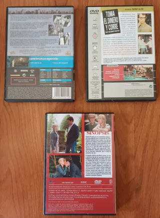 LOTE 9 PELÍCULAS WOODY ALLEN. DVD.