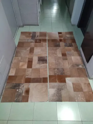 Tappeti in pelle