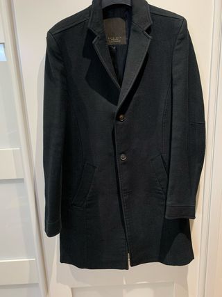 Abrigo caballero Zara negro