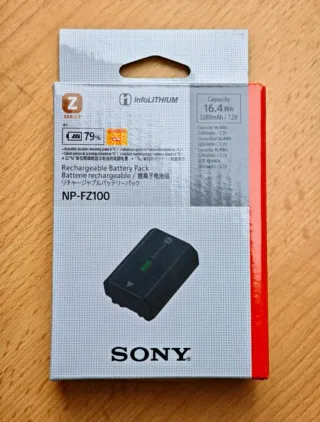 Batteria Sony NP-FZ100 InfoLITHIUM Originale