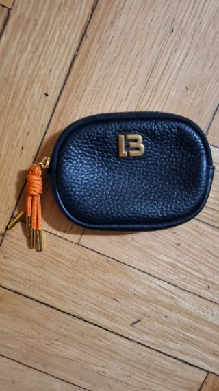 Monedero Bimba y Lola negro y dorado